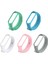 Xiaomi Mi Band 4 ve 3 Uyumlu Silikon Kordon 5'li Set 6 1