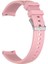 Huawei Watch Gt 3 Elite 46MM uyumlu Kordon Çizgili Kancalı Silikon KRD18 - 22mm Pembe 1