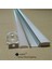 Bar LED Kanalı Aliminyum 1 Metre (5 Adet) 1