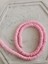 6mm Pembe Renk Polimer Kil Fimo Boncuk Dizisi 40 cm Hamur Boncuk Fimo Dizi 1