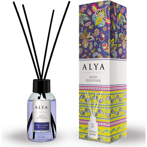 Alya Violet Bomb Bambu Çubuklu Oda Kokusu 100 ml
