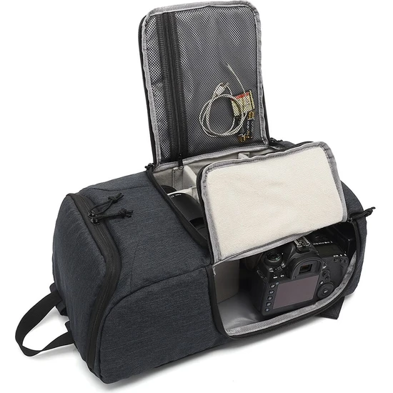İyi Çanta Su Geçırmez Dslr Kamera Çantası Fotoğraf Kameraları Sırt Çantası Taşınabilir Seyahat Tripod Lens Kılıfı Dslr Kamera Tablet Pc Laptop Içın Video Çantası (Yurt Dışından)