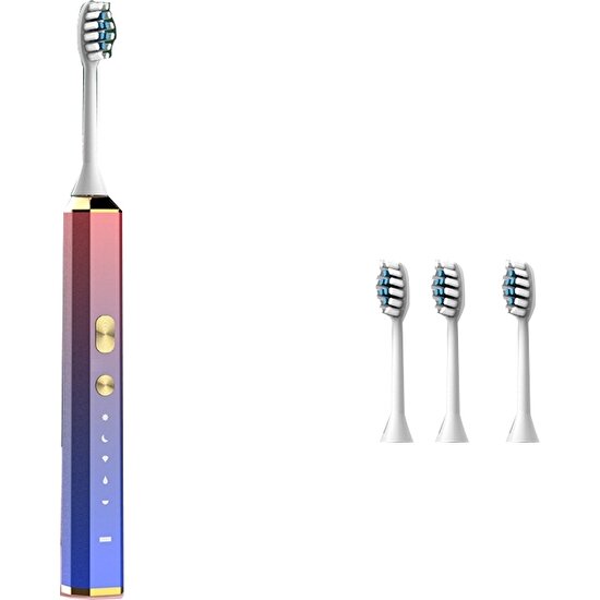Sunsky V6 Akıllı Elektrikli Diş Fırçası (Mavi) (Yurt Dışından)