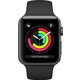 Apple Watch Seri 3 GPS 42 mm Uzay Grisi Alüminyum Kasa ve Siyah Spor Kordon - MTF32TU/A