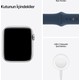 Apple Watch Se Gps, 44MM Gümüş Rengi Alüminyum Kasa ve Mavi Spor Kordon MKQ43TU/A