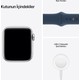 Apple Watch Se Gps, 40MM Gümüş Rengi Alüminyum Kasa ve Mavi Spor Kordon MKNY3TU/A