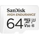 Sandisk High Endurance 64GB SDSQQNR-064G-GN6IA Micro Sdxc 100/40MB/S C10 V30 Hafıza Kartı