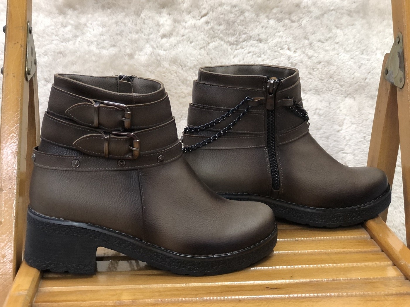 Baldano Unisex Ipli Kaymaz Taban Süet Klasik Model Oxfort Ayakkabı görsel 3