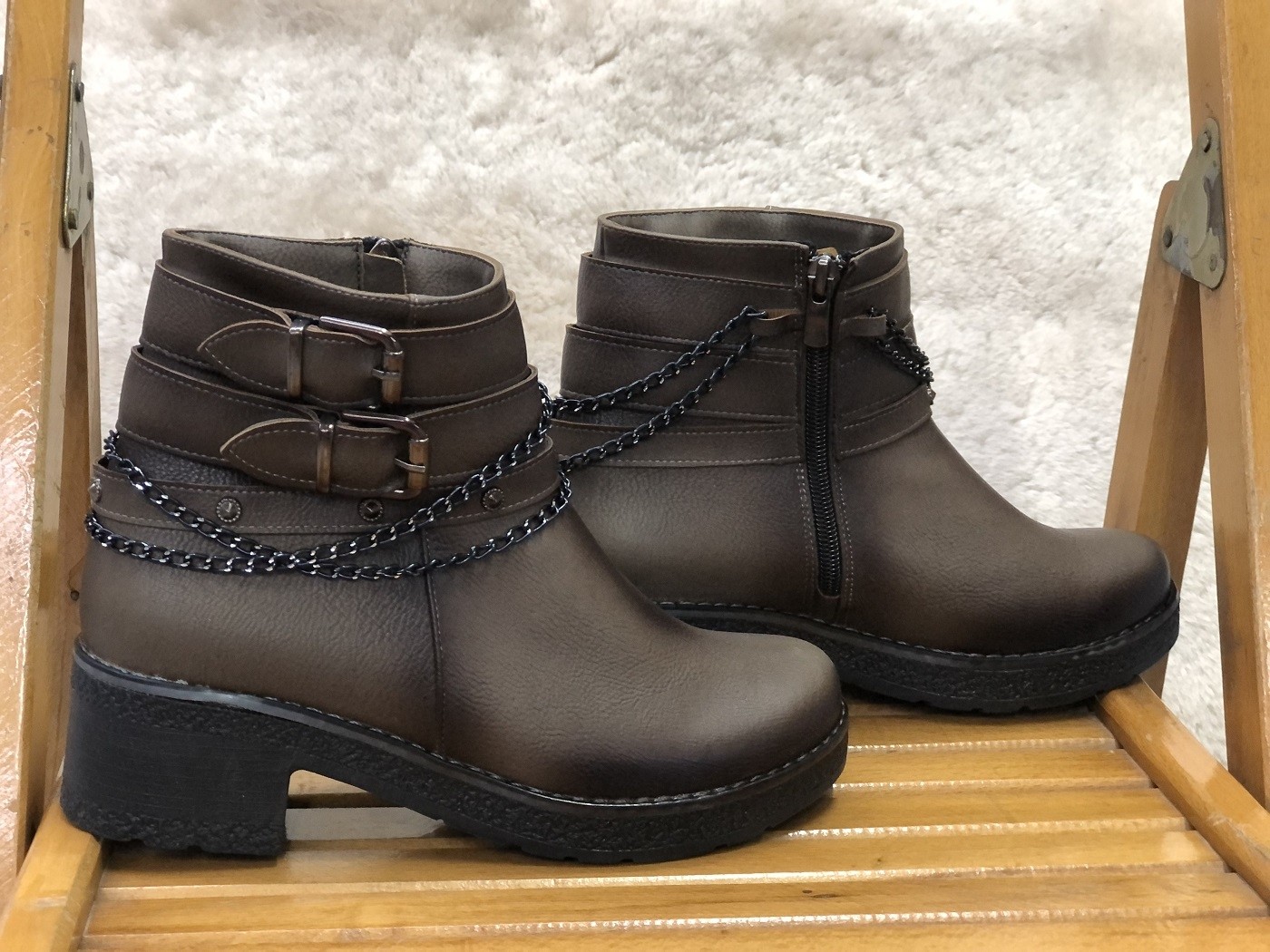 Baldano Unisex Ipli Kaymaz Taban Süet Klasik Model Oxfort Ayakkabı görsel 5
