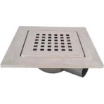 Sukar 20 x 20 Çelik Çerçeve Kare Delikli Yer Süzgeç 1041-3015022-11