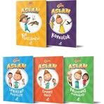 Düşyeri Yayınları Aslan Hikaye Serisi 5 Kitap Set
