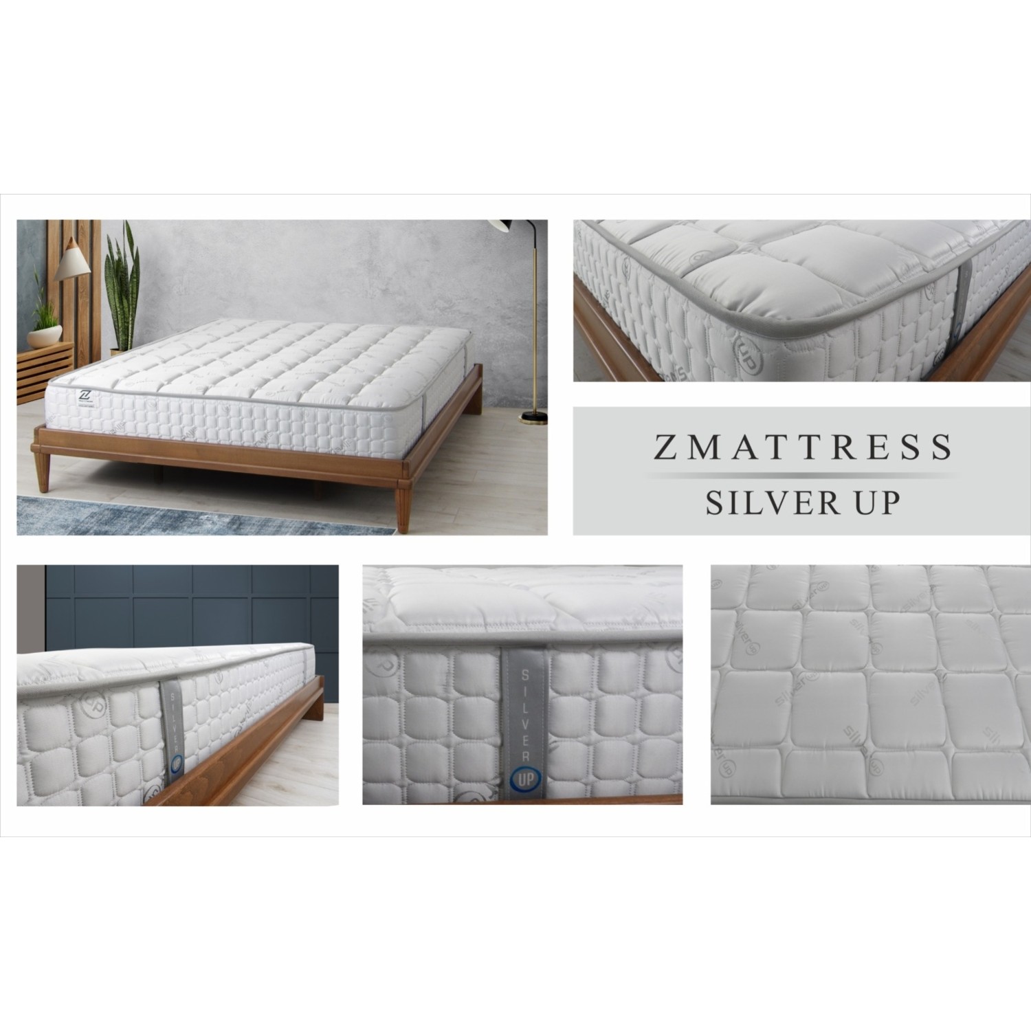 Z Mattress Sılverup Z Mattress Paket Yaylı Yatak Fiyatı