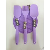 Penguen Silikon Set Lila