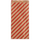 Anadolu Kağıtçılık Kırmızı Çizgili Şamua 40 G Kraft Kese Kağıdı Ithal 15 x 33 cm 10 kg 1440 Adet