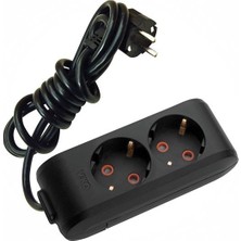 Viko Siyah Ikili Grup Priz 3 Metre