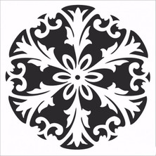 Cadence HDM118 Home Dekor Midi Stencil 25 x 25 cm
