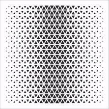 Cadence Home Decor Mini Stencıl HDM-123 25 x 25 cm