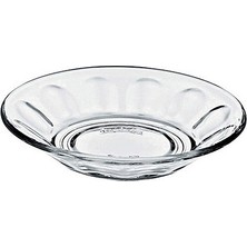 Paşabahçe 6 Lı Optikli Cam Çay Tabağı 54411