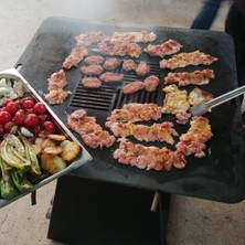 Flame Flamegrill Little Cheff Bahçe Mangal Izgara Barbekü Odunlu