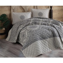 Clasy Ranforce Yatak Örtüsü Tek Kişilik Bera V1 Antrasit