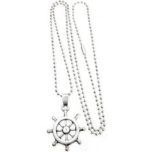 BijuStore Gemi Dümeni Erkek Kolye