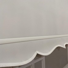Volper Mekanik Vp 2200 Beyaz 100 x 200 cm Etek Dilimli Düz Stor Perde