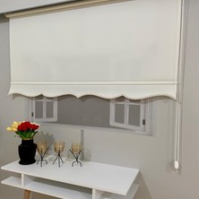 Volper Mekanik Vp 2201 Ekru Düz Stor Perde Etek Dilimli 80 x 200 ci