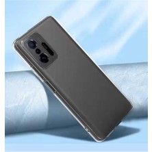 Case 4U Xiaomi Mi 11T 5G Kılıf Kamera Korumalı Yumuşak Şeffaf Ince Süper Silikon