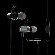 Rosstech Rs-90 Pro Anc Mikrofonlu Metal Tasarım Kablolu Kulak Içi Kulaklık ve Özel Taşıma Çantası