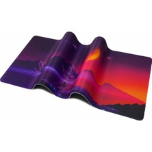 Xrades Mor Uzay 90X40 cm Xxl Gaming Oyuncu Mousepad