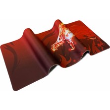 Xrades Red Dragon 90X40 cm Xxl Gaming Oyuncu Mousepad Mouse Pad