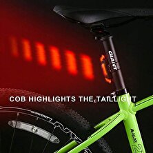 Enjoy Outdoor 2 Adet Bisiklet Arka Lambaları Farlar Dağ Bisikleti Işıkları Bisiklet Aksesuarları Gece Sürüş Ekipmanları Uyarı Flaşı USB Şarjı (Yurt Dışından)