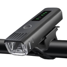 Enjoy Outdoor USB Bisiklet Işık Bisiklet Akıllı Sensör Uyarı Işığı Su Geçırmez Bisiklet Ön Işık Far El Feneri USB Şarj Gece Lambaları (Yurt Dışından)