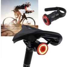 Enjoy Outdoor Akıllı Indüksiyon Bisiklet Otomatik Fren Kuyruk Lambası USB Şarj Bisiklet Sensörü Işık Yol Bisikleti Mtb Arka Uyarı Güvenlik LED Lambası Gece (Yurt Dışından)