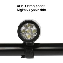Enjoy Outdoor 5 LED Bisiklet Işık Mtb Yol Bisiklet Far Kelebek Arka Arka Arka Lamba Bisiklet Güvenlik Uyarı Işığı Bisiklet Lambası El Feneri (Yurt Dışından)