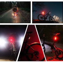 Enjoy Outdoor 600MAH Bisiklet Arka Işık USB Şarj Edilebilir LED Arka Lambası Bisiklet Güvenlik Uyarı Kask Çanta Lambası Mtb Bisiklet Aksesuarları (Yurt Dışından)