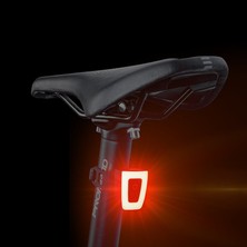 Enjoy Outdoor Bisiklet Arka Işık Su Geçırmez Gece Sürme Uyarı Işığı Yol Bisikleti Kask Koltuk Tüp USB Şarj Bisiklete Binme Arka Lamba (Yurt Dışından)