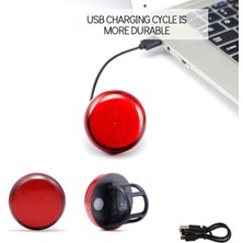 Enjoy Outdoor Bisiklet Işık USB Şarj Edilebilir Arka Kuyruk Işık Kask Çalışan Işık Omuz Işık Açık Mtb Bisiklet Uyarı Lambası Aksesuarları (Yurt Dışından)