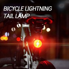 Enjoy Outdoor Bisiklet Işık USB Şarj Edilebilir Arka Kuyruk Işık Kask Çalışan Işık Omuz Işık Açık Mtb Bisiklet Uyarı Lambası Aksesuarları (Yurt Dışından)