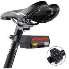 Enjoy Outdoor Kablosuz Uzaktan Kumandalı Bisiklet Arka Lambası Akıllı Işıklar USB Şarj Edilebilir Direksiyon Lambası Bisiklete Binme Uyarı Arka Işıkları Bisiklet Aksesuarları (Yurt Dışından)