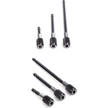 Yu-Su Tools Bits Uzatma Adaptörü Seti Takımı 3lü 6-10-15CM