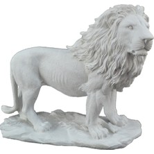 Pol & Art HYK16 Aslan Biblo Polyester Obje