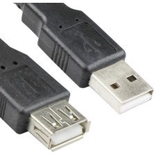 Vcom CU202-B-3.0 Siyah USB 2.0 Uzatma Kablosu 3 mt