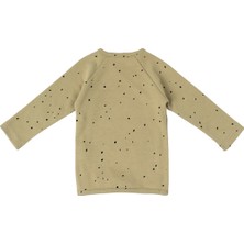 Little Gusto Dış Zıbın Yenidoğan Cosmos Haki Organik Pamuk