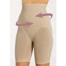 Miss Fit 1227 Parçalı Çift Kat Mideli Silikonlu Korse