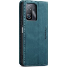 Lnobern Xiaomi 11T Pro ile Uyumlu Buzlu Retro Buzlu Cüzdan Cep Telefonu Kickstand Kılıfı (Yurt Dışından)