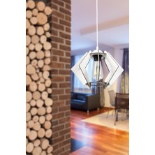 Begüsa Urla Tekli Beyaz Ahşap Avize  No: 1