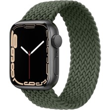MobaxAksesuar Apple Watch 44/45/46/49mm Kordon Medium Örgü Solo Loop Kordon 32 147mm 2/3/4/5/6/se/7/8/9/10/11/ultra