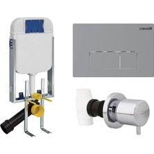 Creavit Gömme Rezervuar Set (GR5001+GP8002+AC50L)