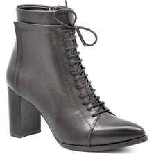 Gedikpaşalı Mrn 5007 Siyah Klasik Kadın Bot Bot